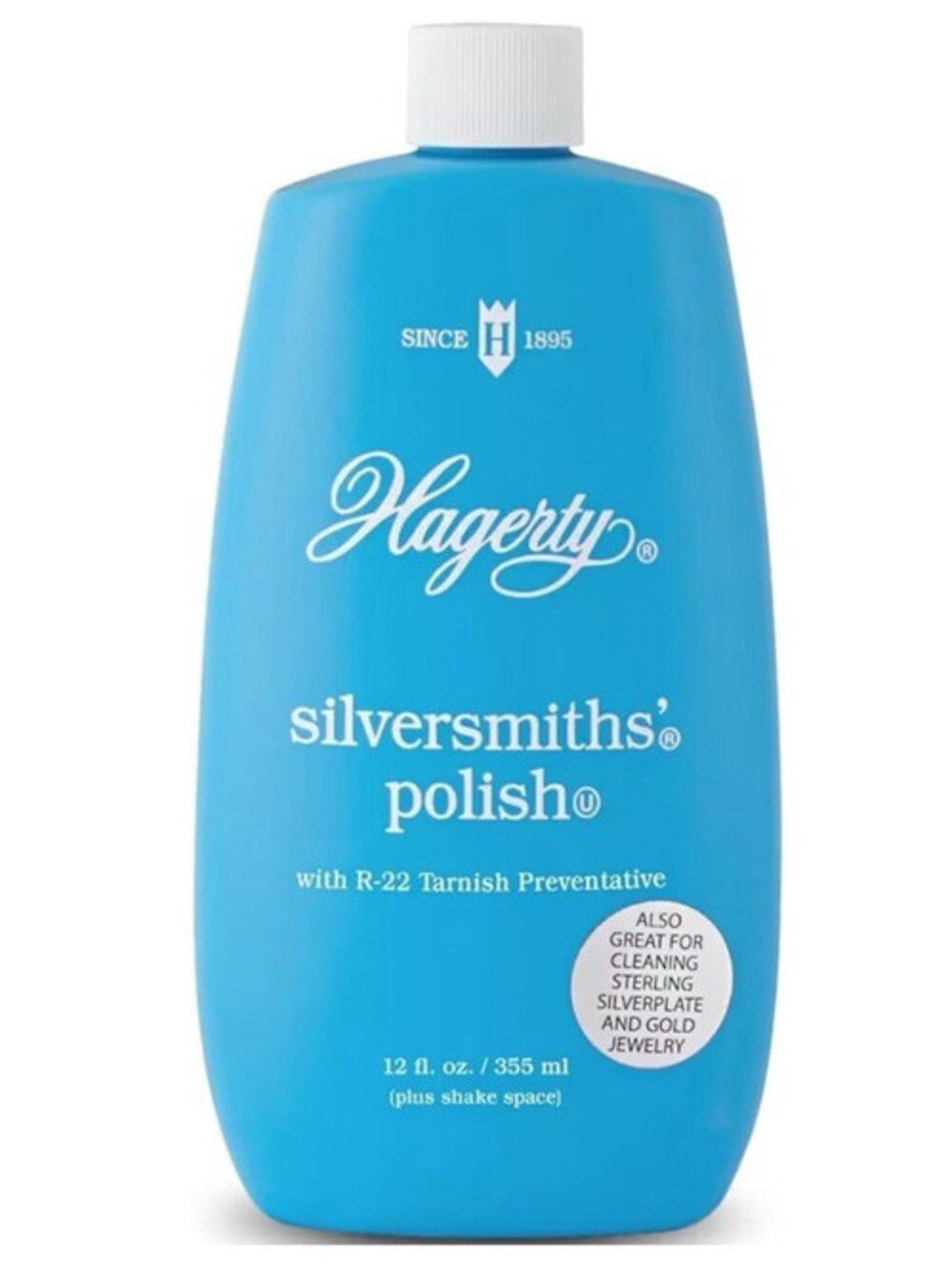 Hagerty Silversmiths Polish 12oz 355 ml Silver Gold Silver Plate Cleaner Tarnish